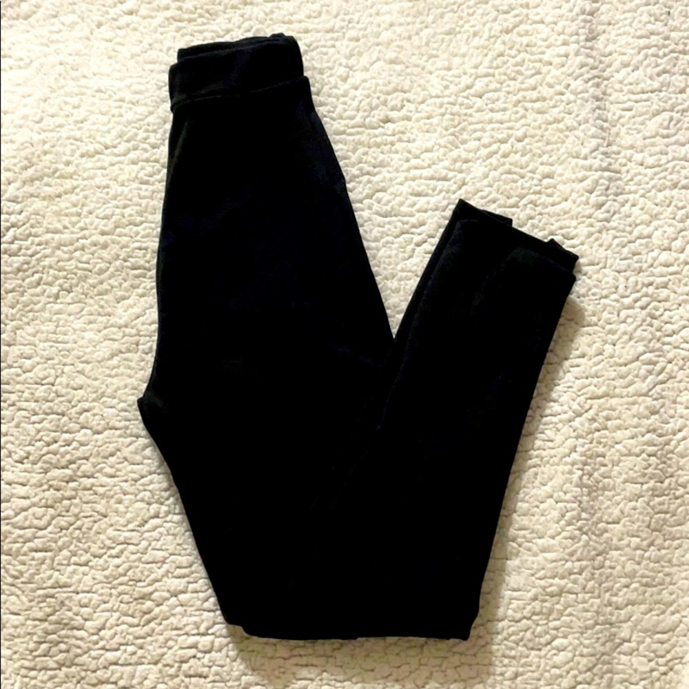 Black Boohoo Cigarette Stretchy Pants